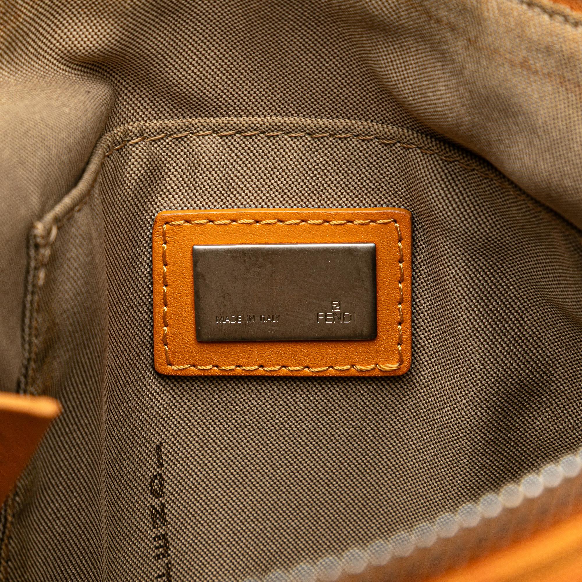 Fendi Zucchino Canvas Hobo