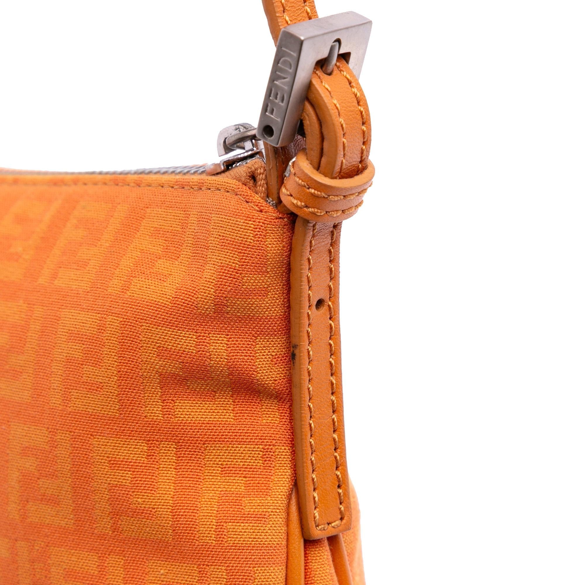 Fendi Zucchino Canvas Hobo
