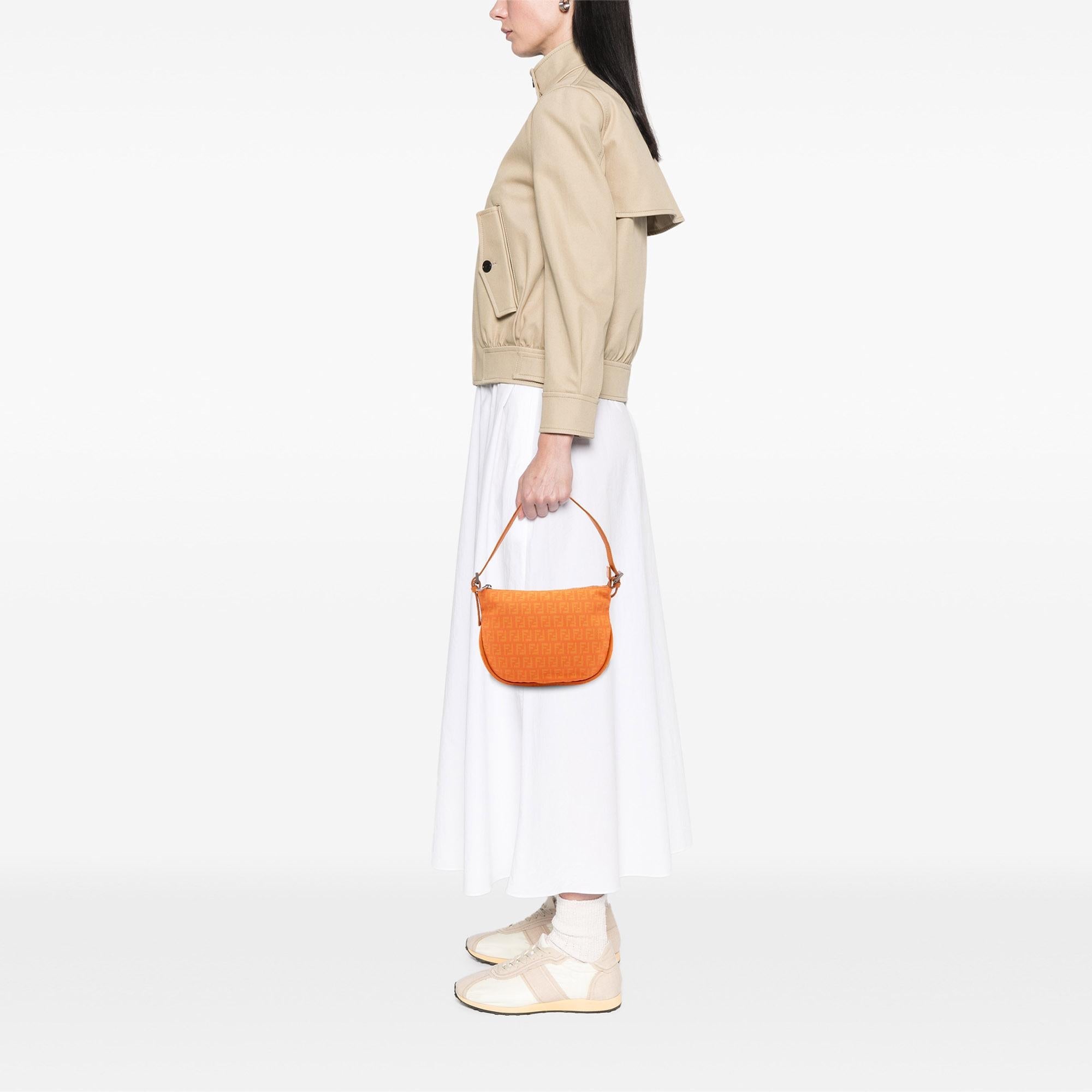 Fendi Zucchino Canvas Hobo