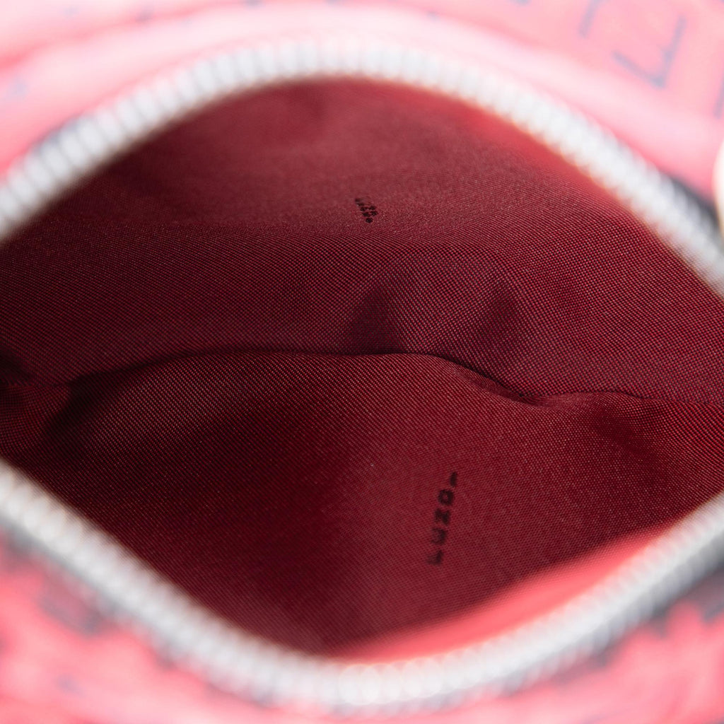 Fendi Zucchino Canvas Oyster Hobo