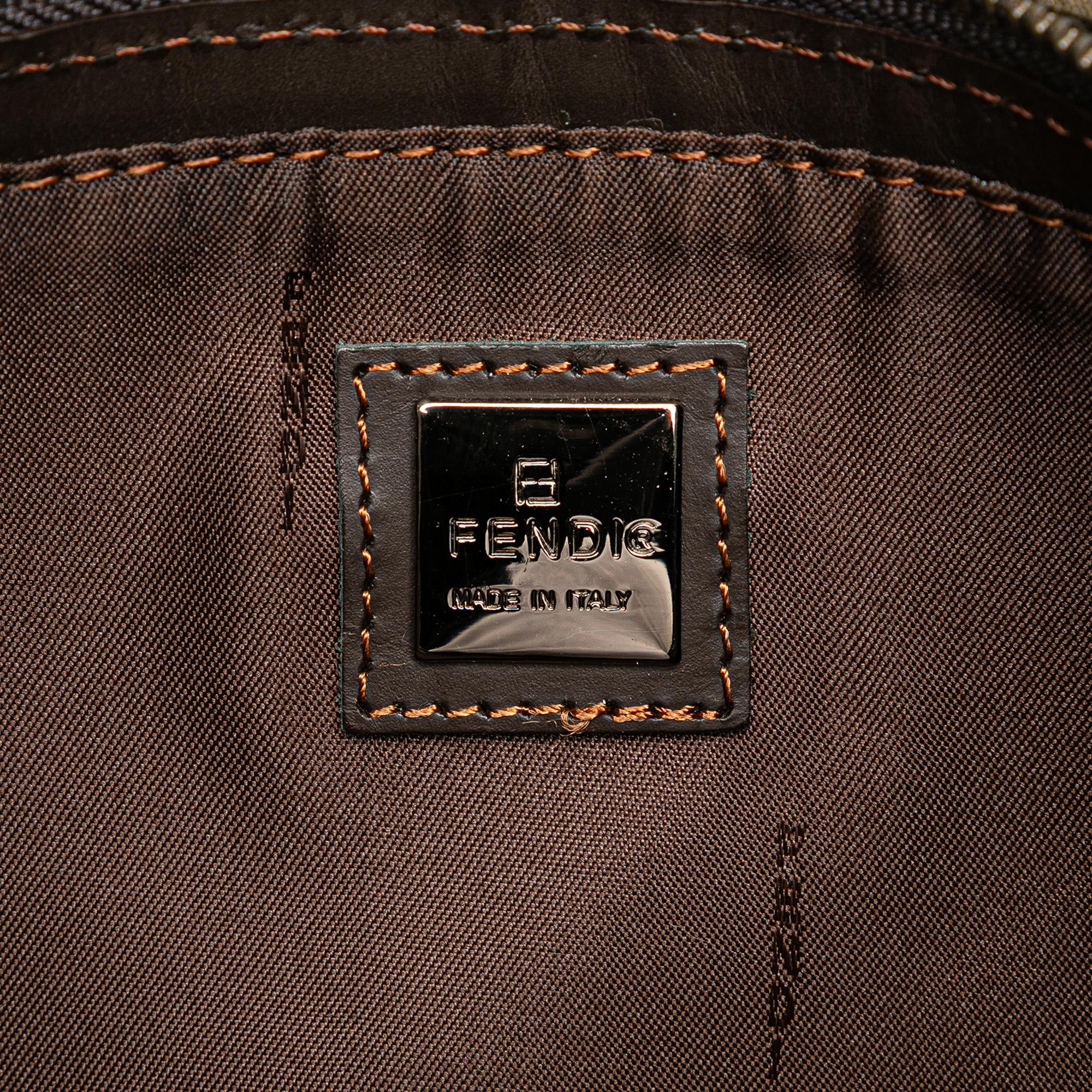 Fendi Zucchino Canvas Pochette