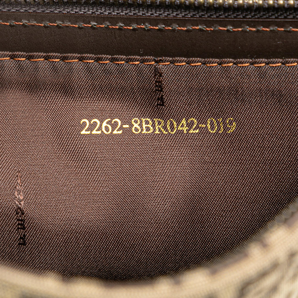 Fendi Zucchino Canvas Pochette