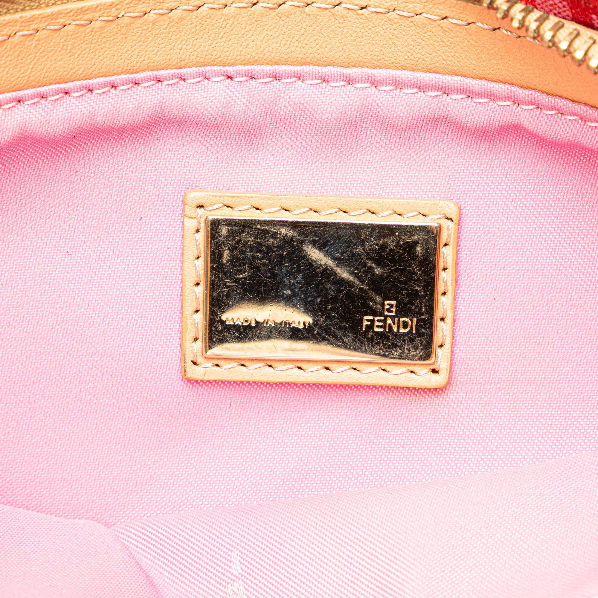 Fendi Zucchino Canvas Pochette