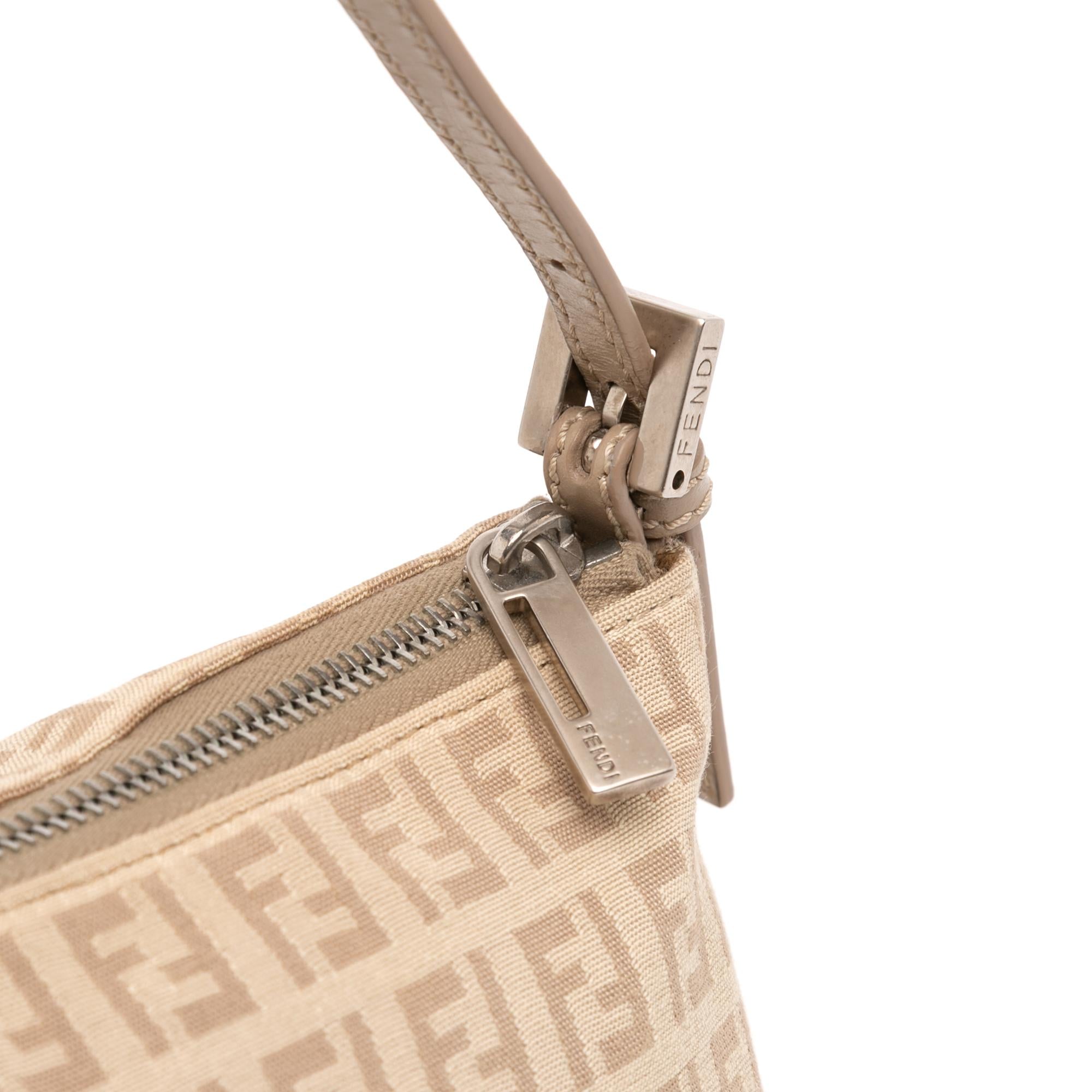 Fendi Zucchino Canvas Pochette