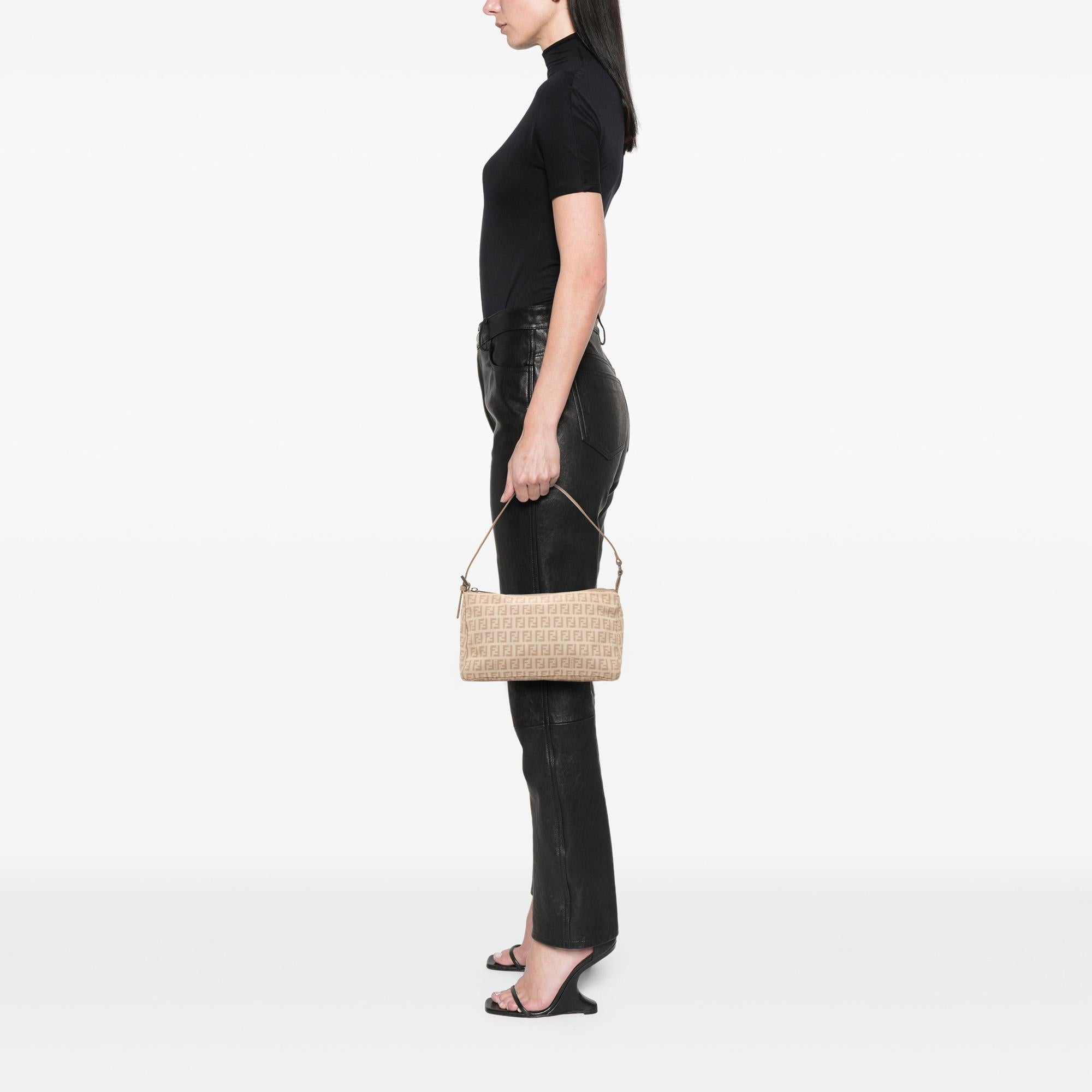 Fendi Zucchino Canvas Pochette