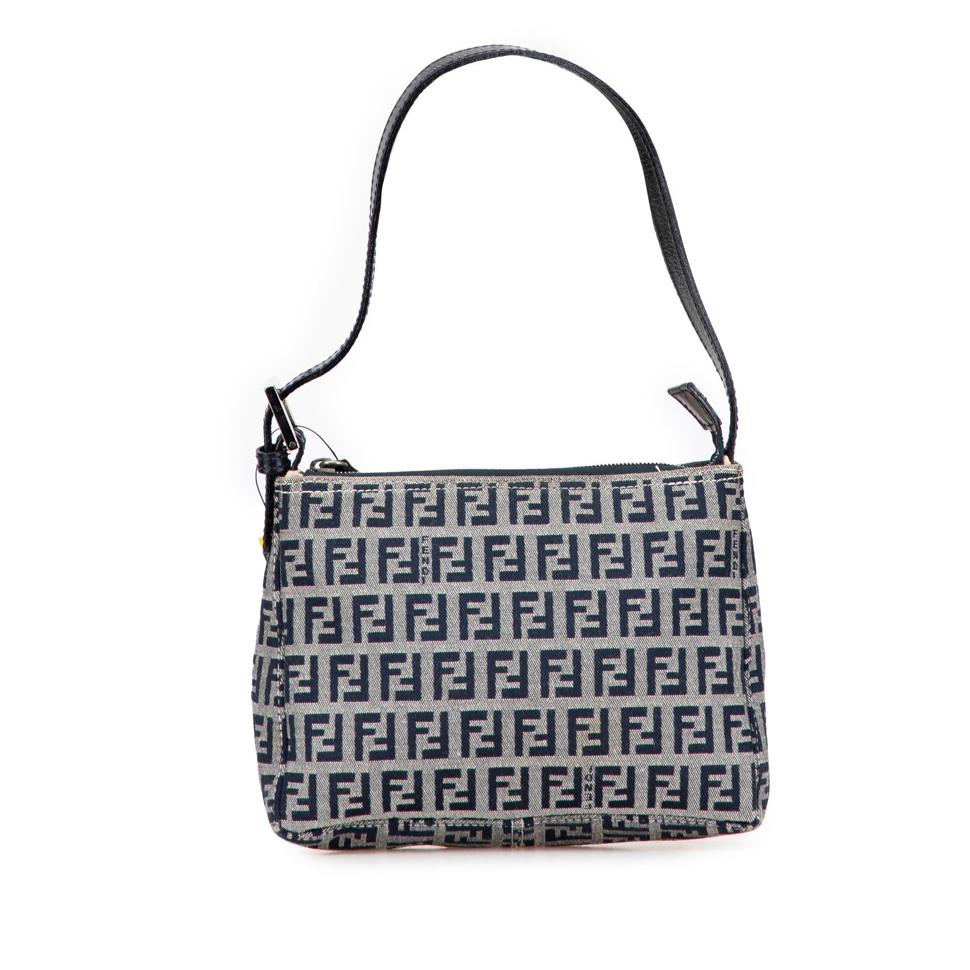 Fendi Zucchino Canvas Pochette