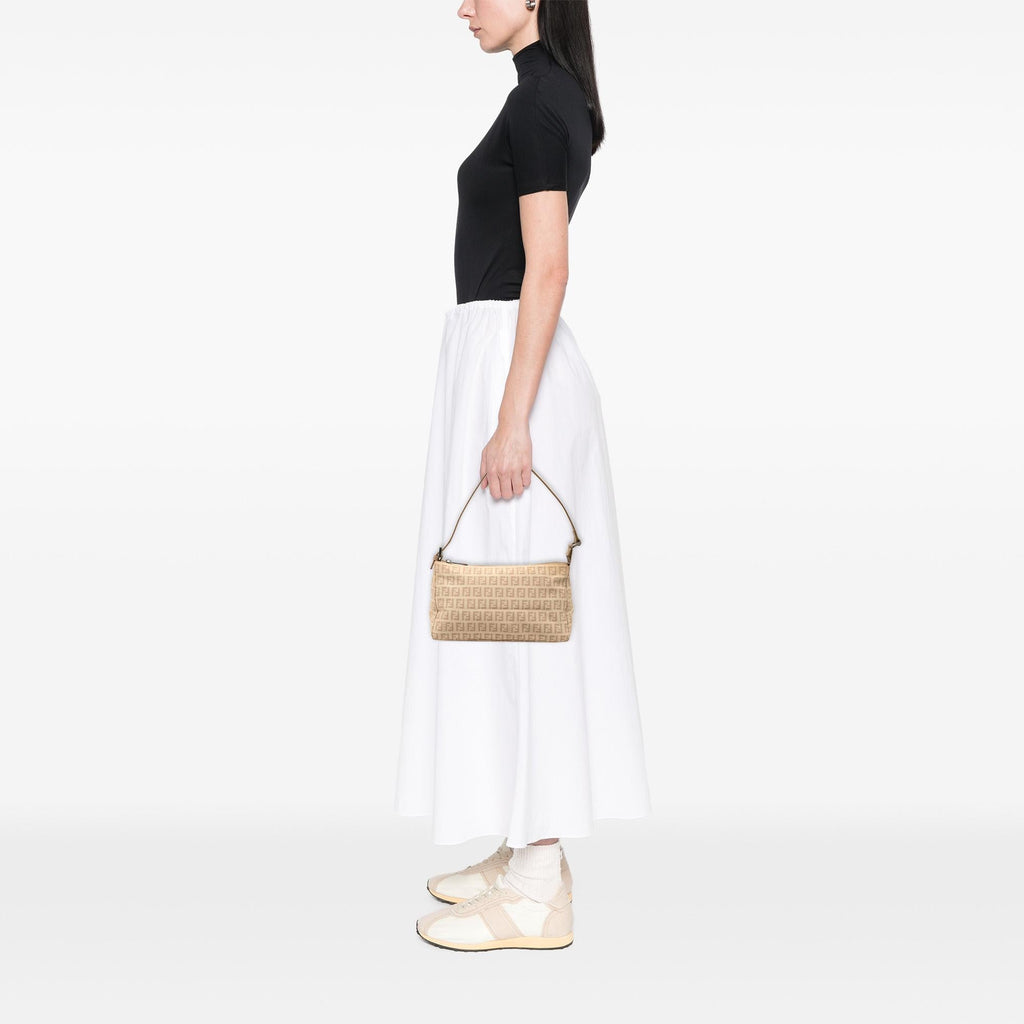 Fendi Zucchino Canvas Pochette