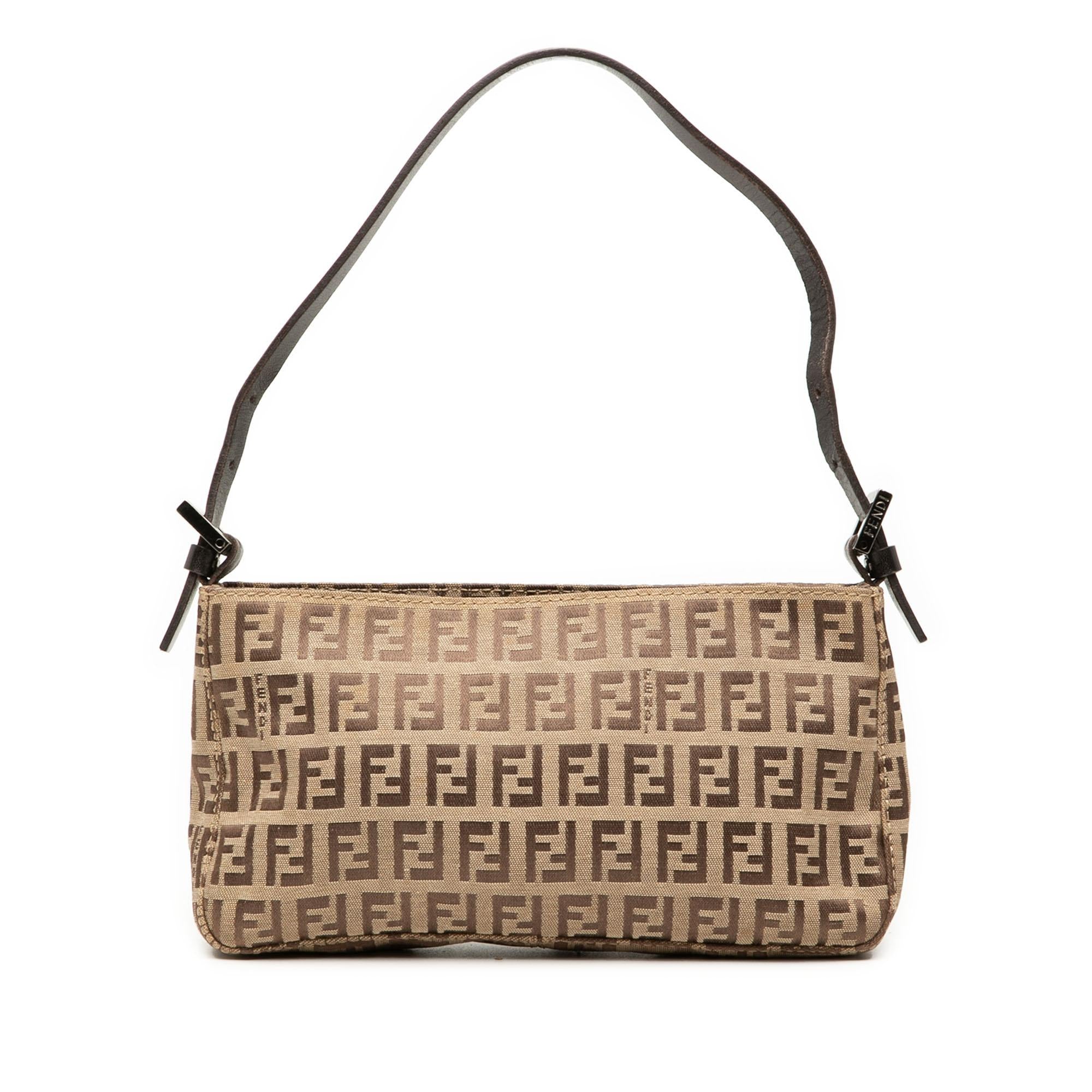 Fendi Zucchino Canvas Pochette