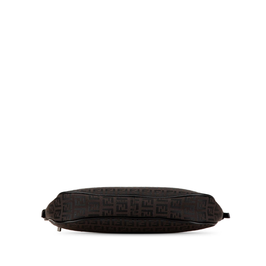Fendi Zucchino Canvas Shoulder Bag