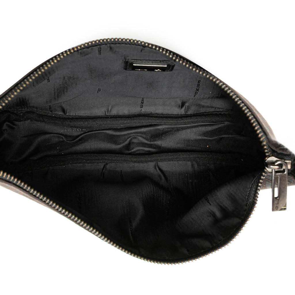 Fendi Zucchino Canvas Shoulder Bag