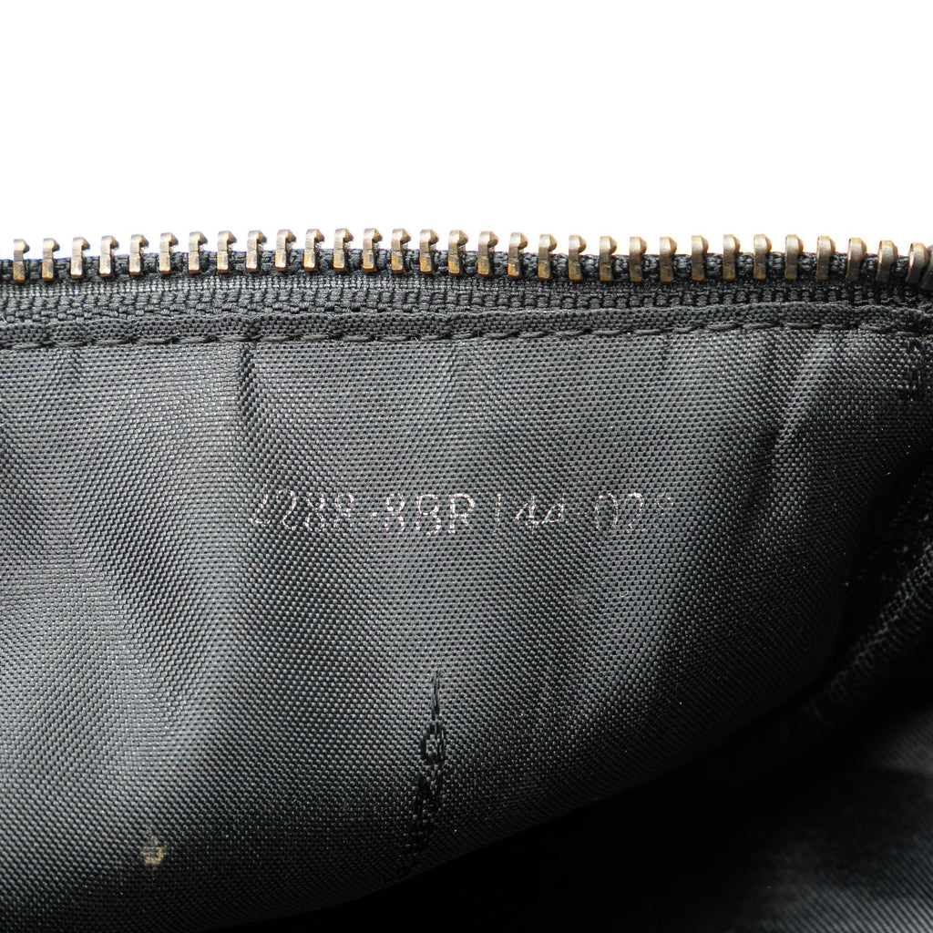 Fendi Zucchino Canvas Shoulder Bag