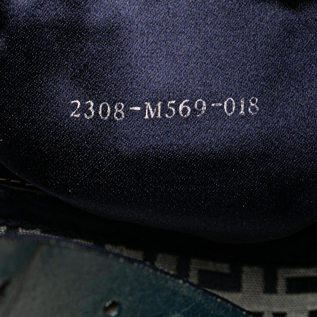 Fendi Zucchino Canvas Shoulder Bag