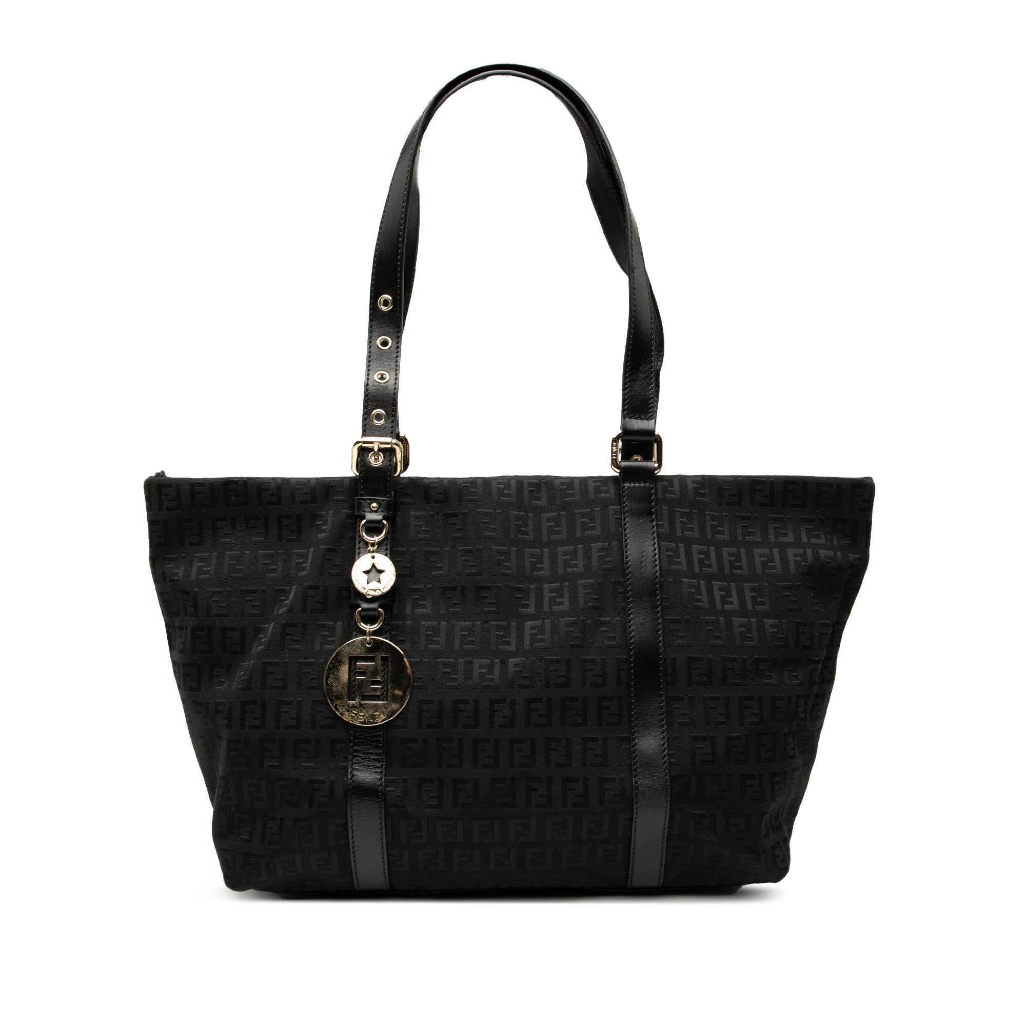 Fendi Zucchino Canvas Superstar Tote