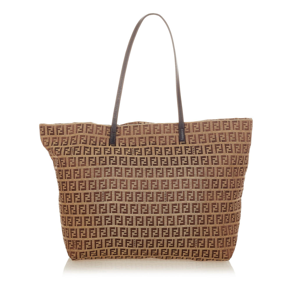 Fendi Zucchino Canvas Tote Bag (SHG-26505)