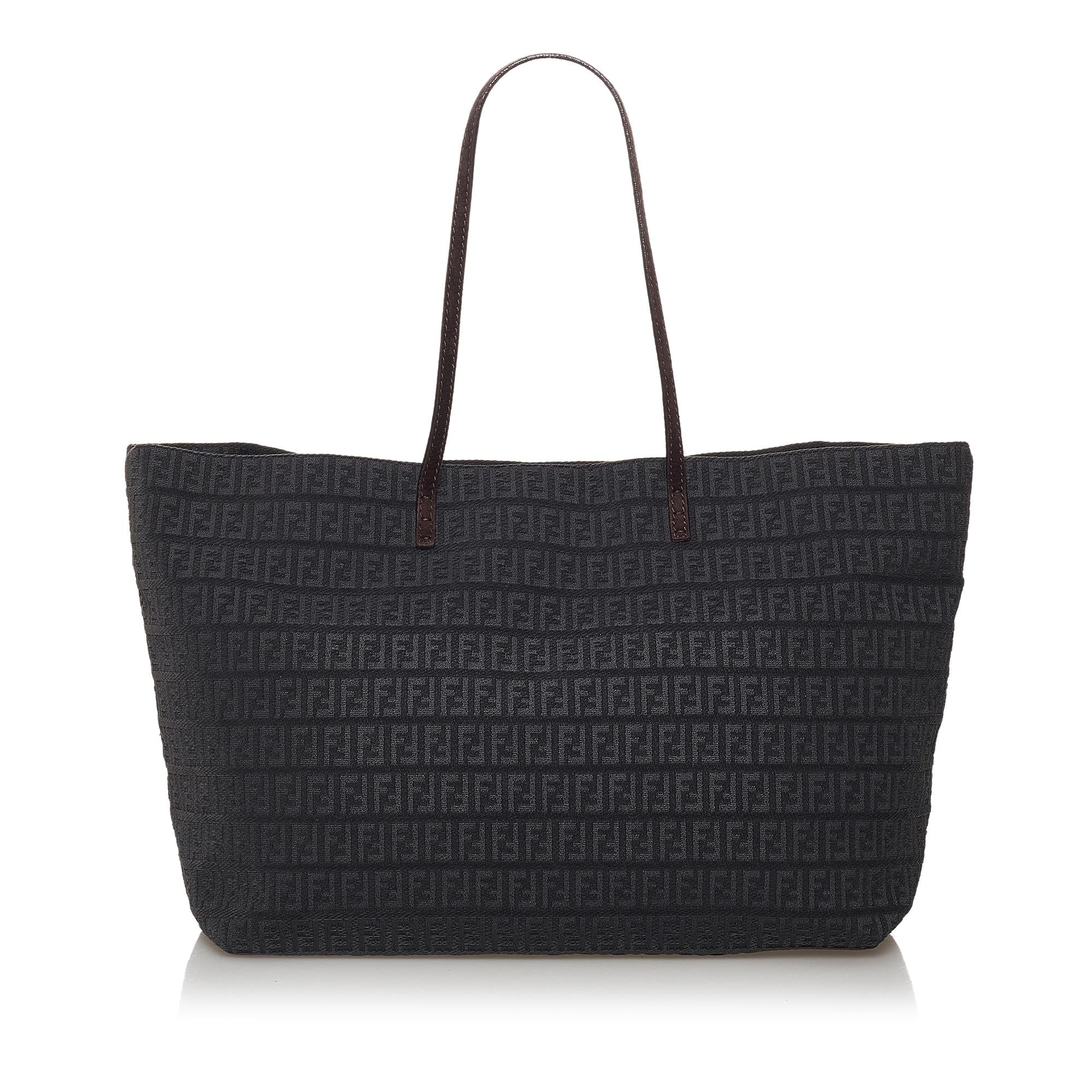 Fendi Zucchino Canvas Tote Bag (SHG-29760)