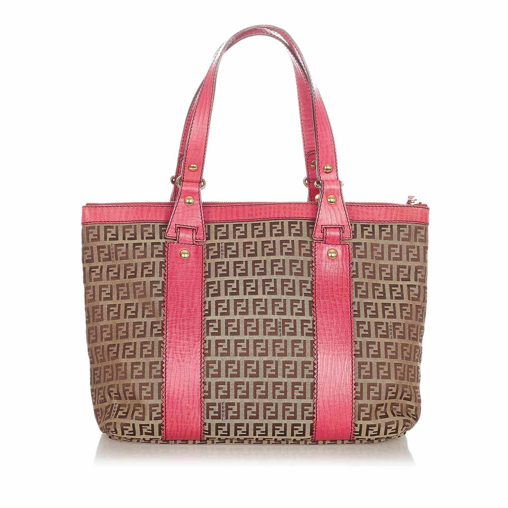 Fendi Zucchino Canvas Tote Bag (SHG-34025)