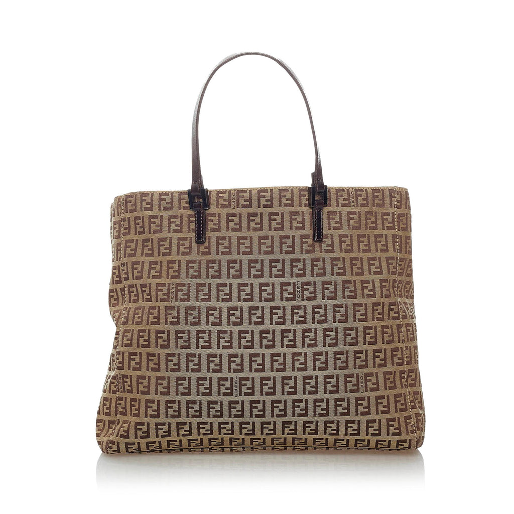 Fendi Zucchino Canvas Tote Bag (SHG-34146)