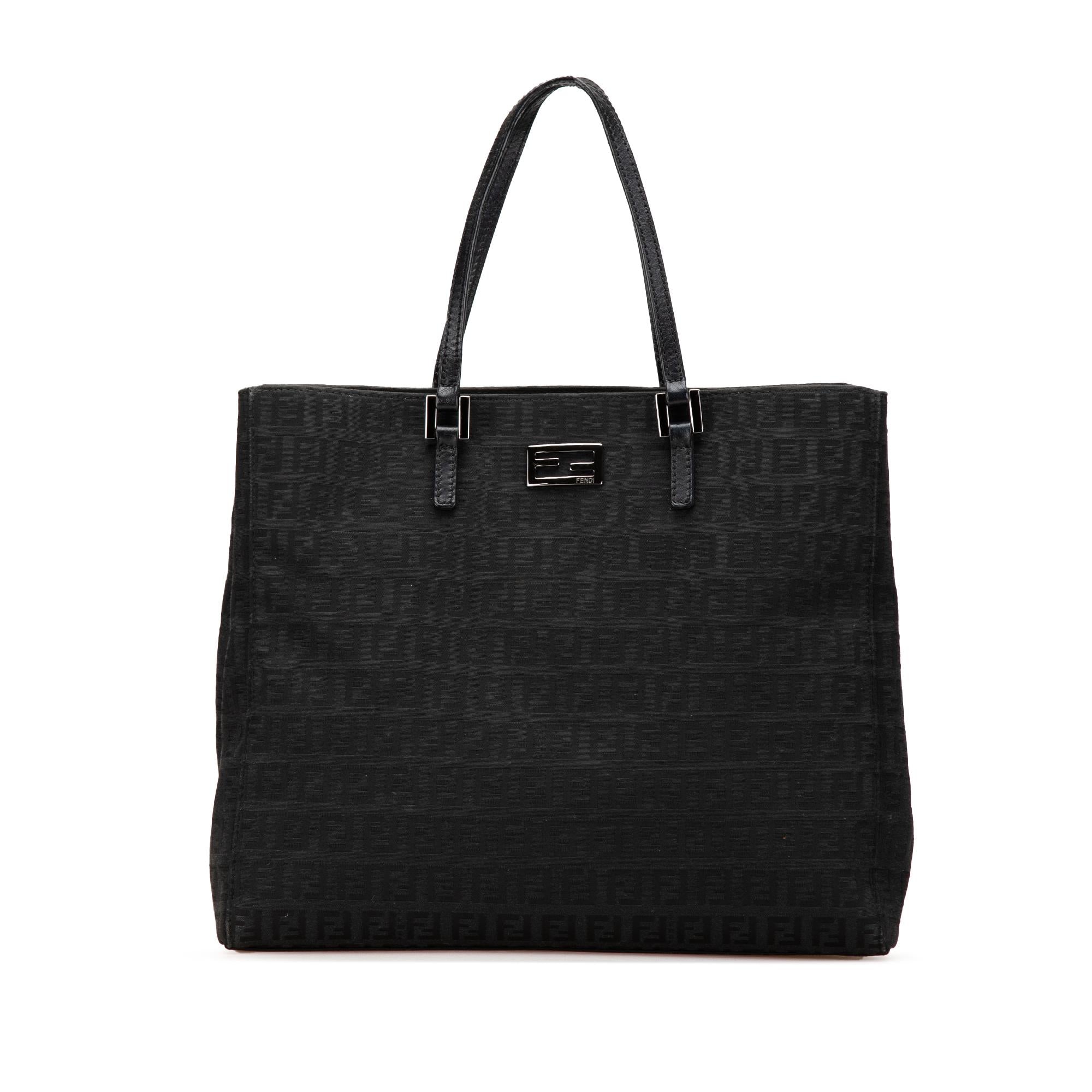 Fendi Zucchino Canvas Tote