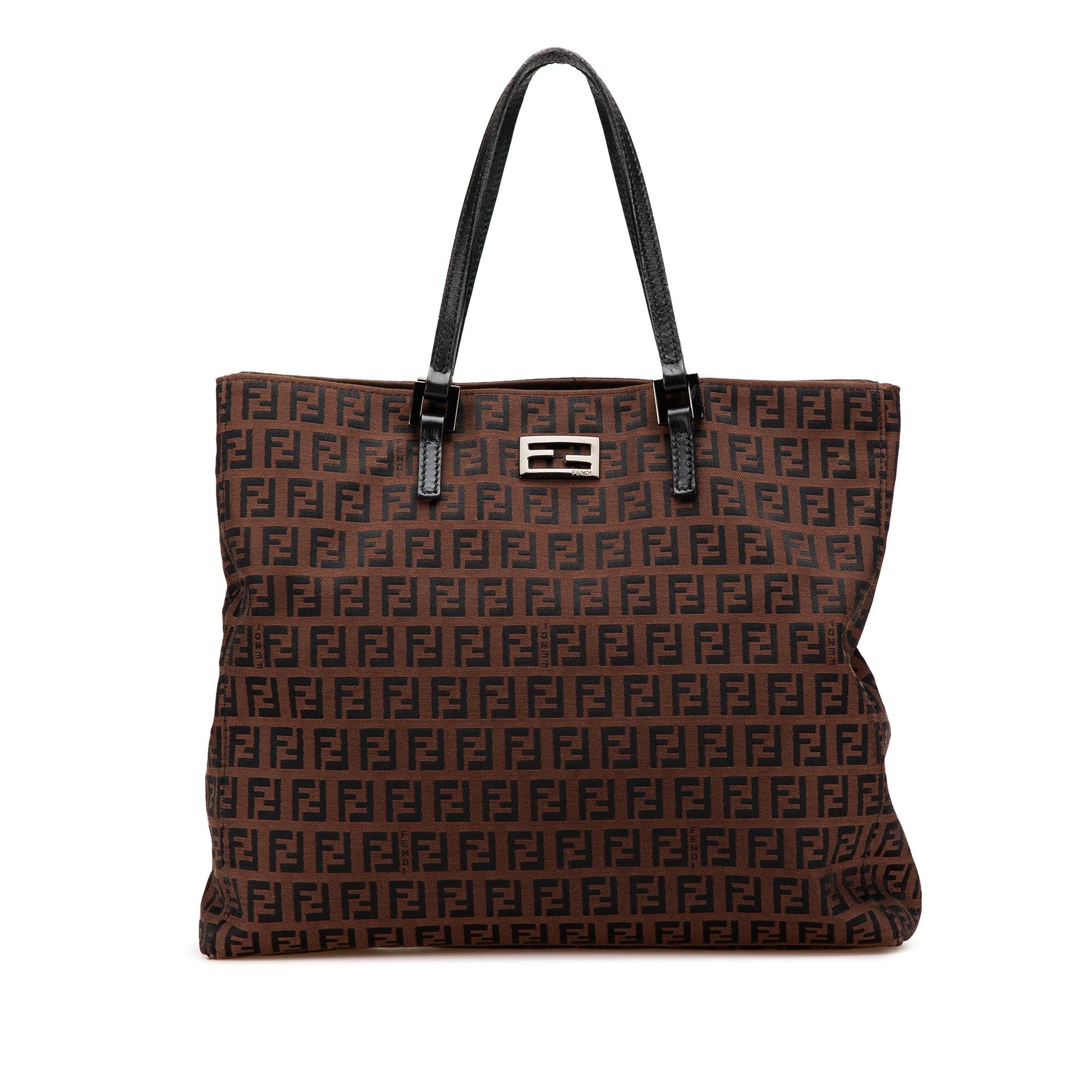 Fendi Zucchino Canvas Tote