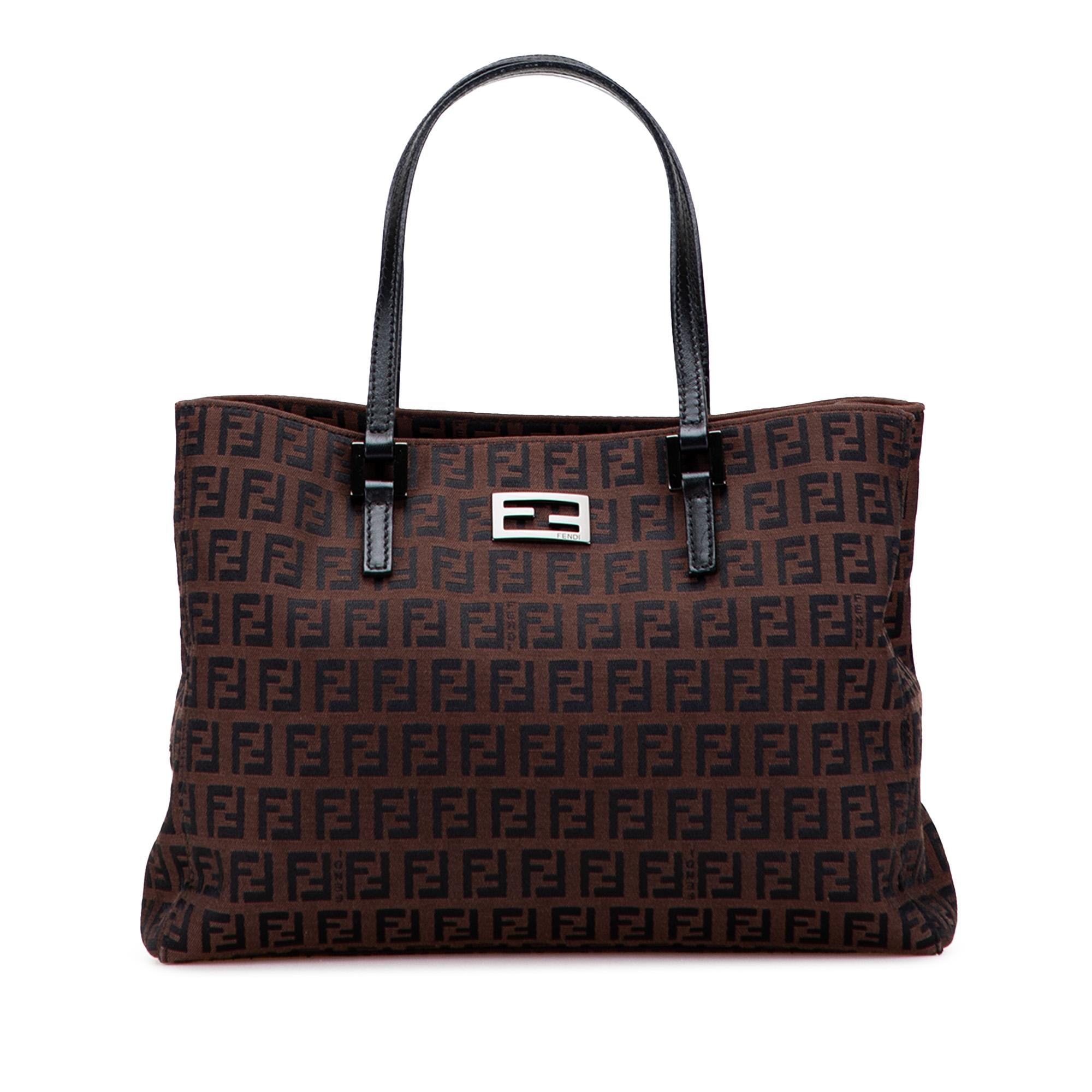 Fendi Zucchino Canvas Tote