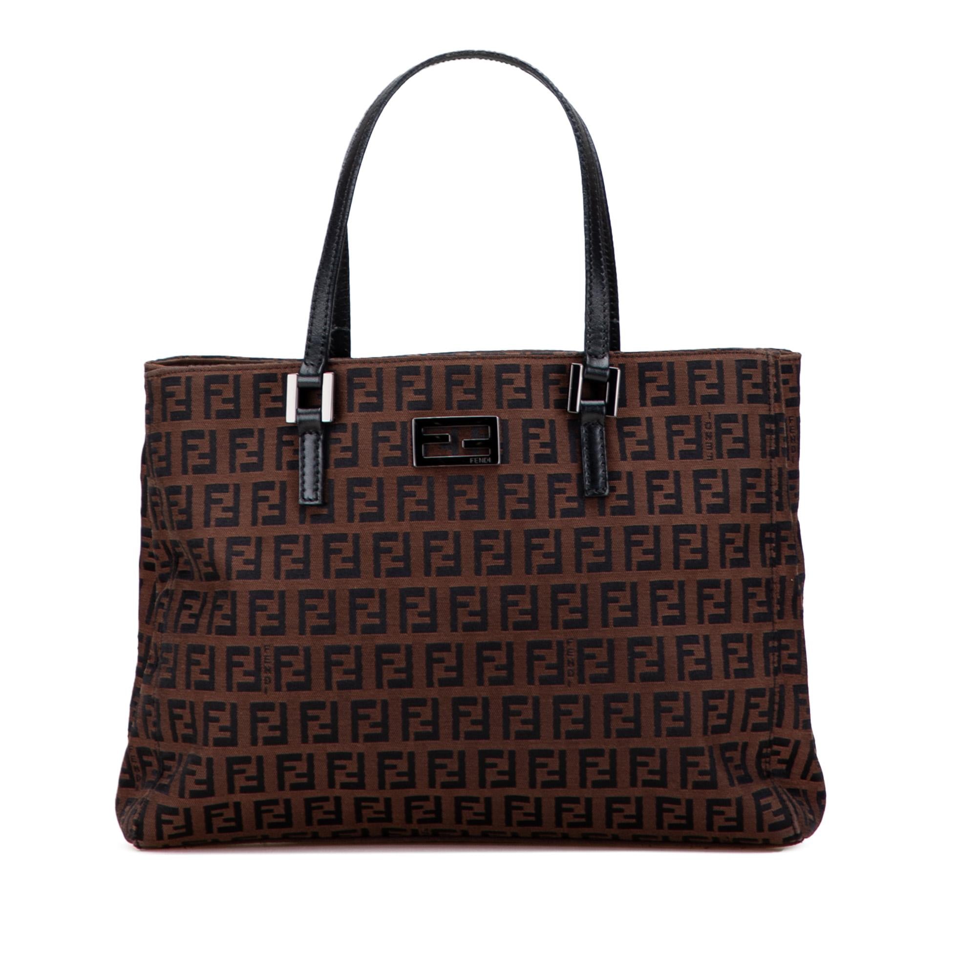 Fendi Zucchino Canvas Tote