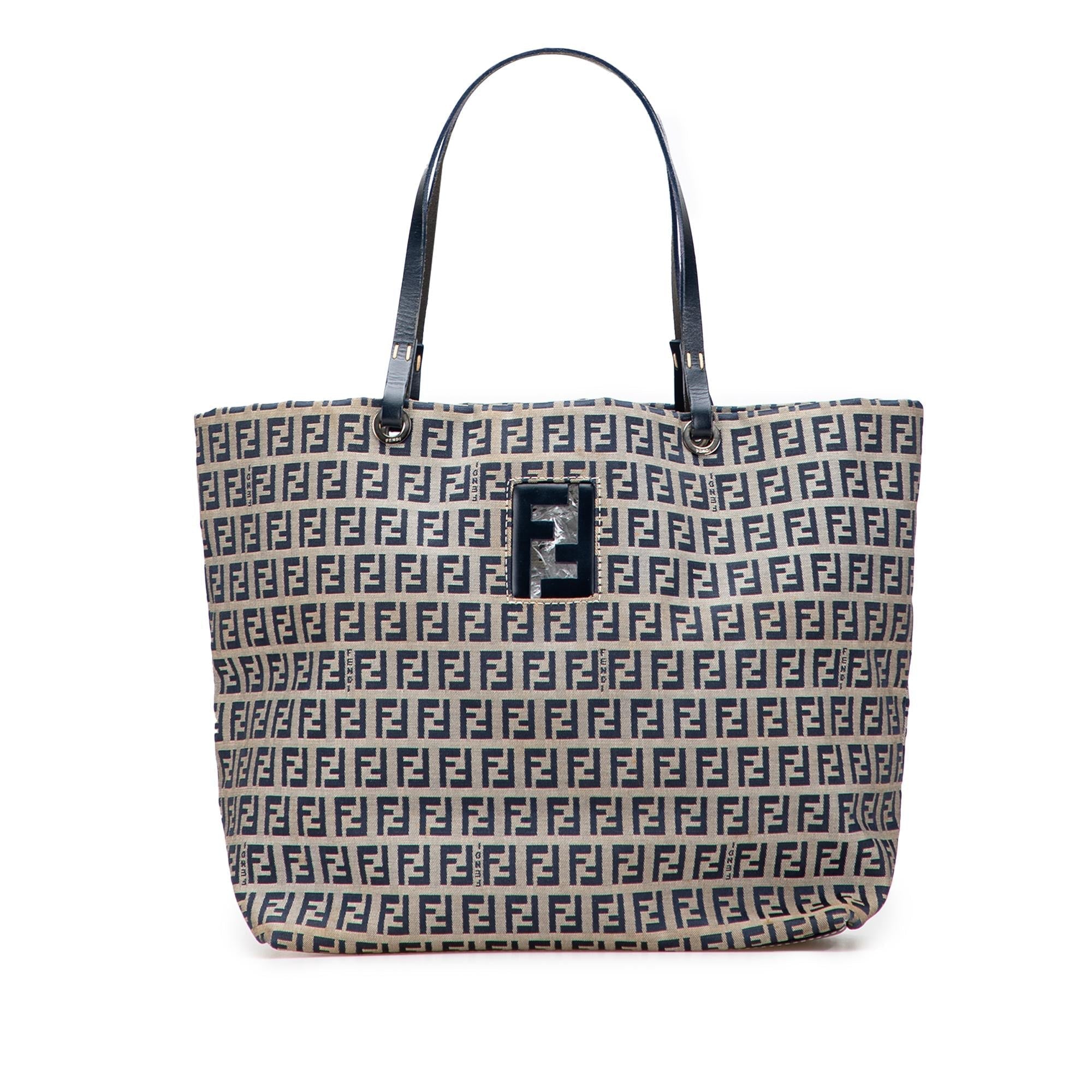 Fendi Zucchino Canvas Tote