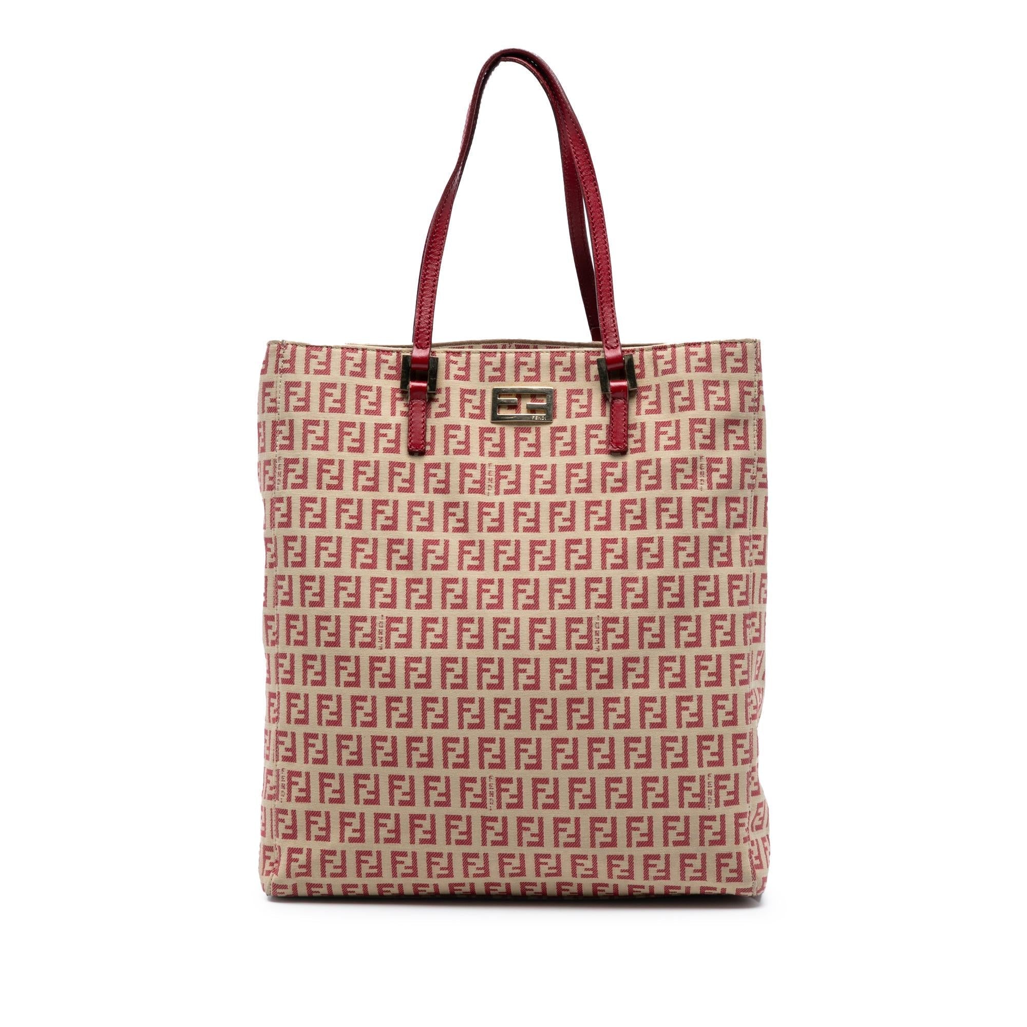 Fendi Zucchino Canvas Tote