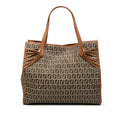 Fendi Zucchino Canvas Tote