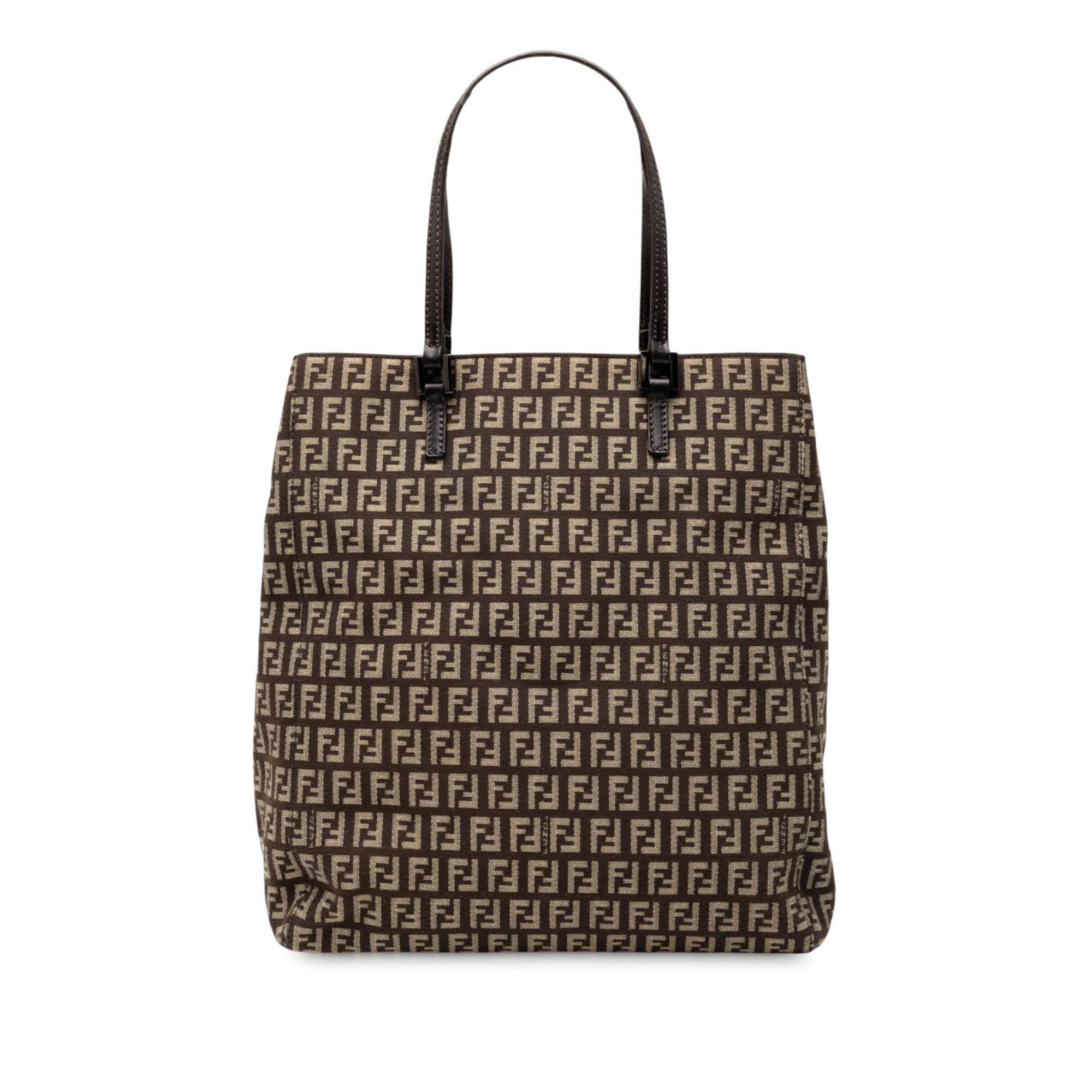 Fendi Zucchino Canvas Tote