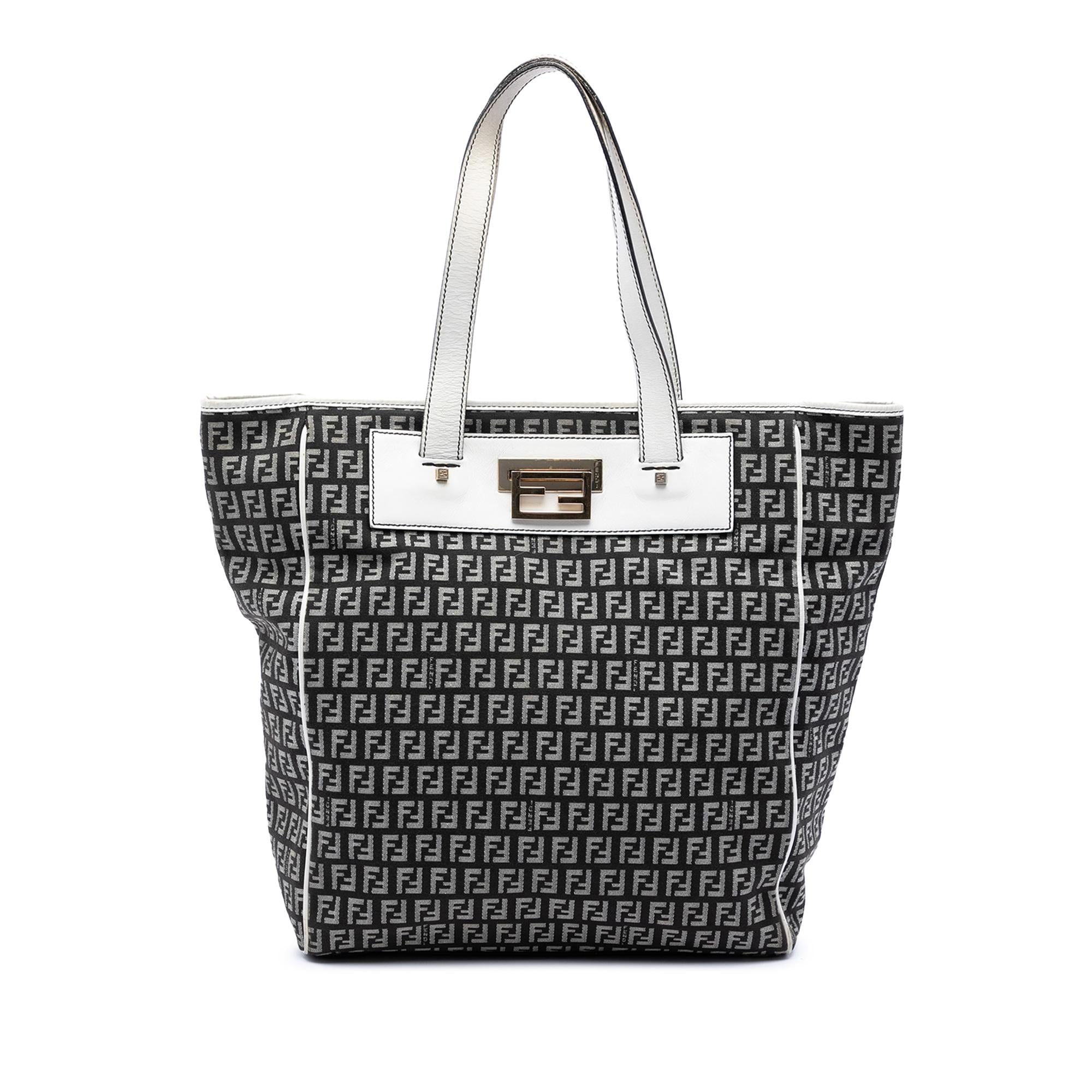 Fendi Zucchino Canvas Tote