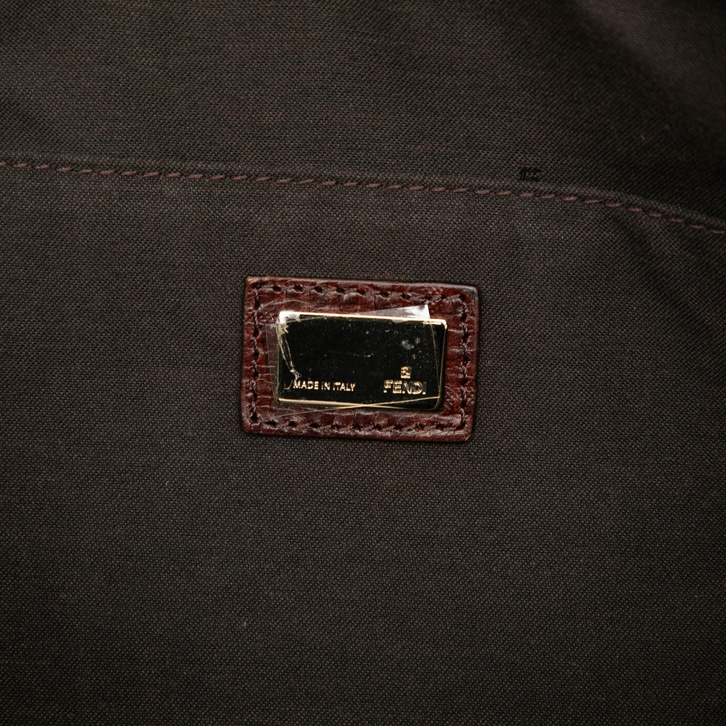 Fendi Zucchino Canvas Tote