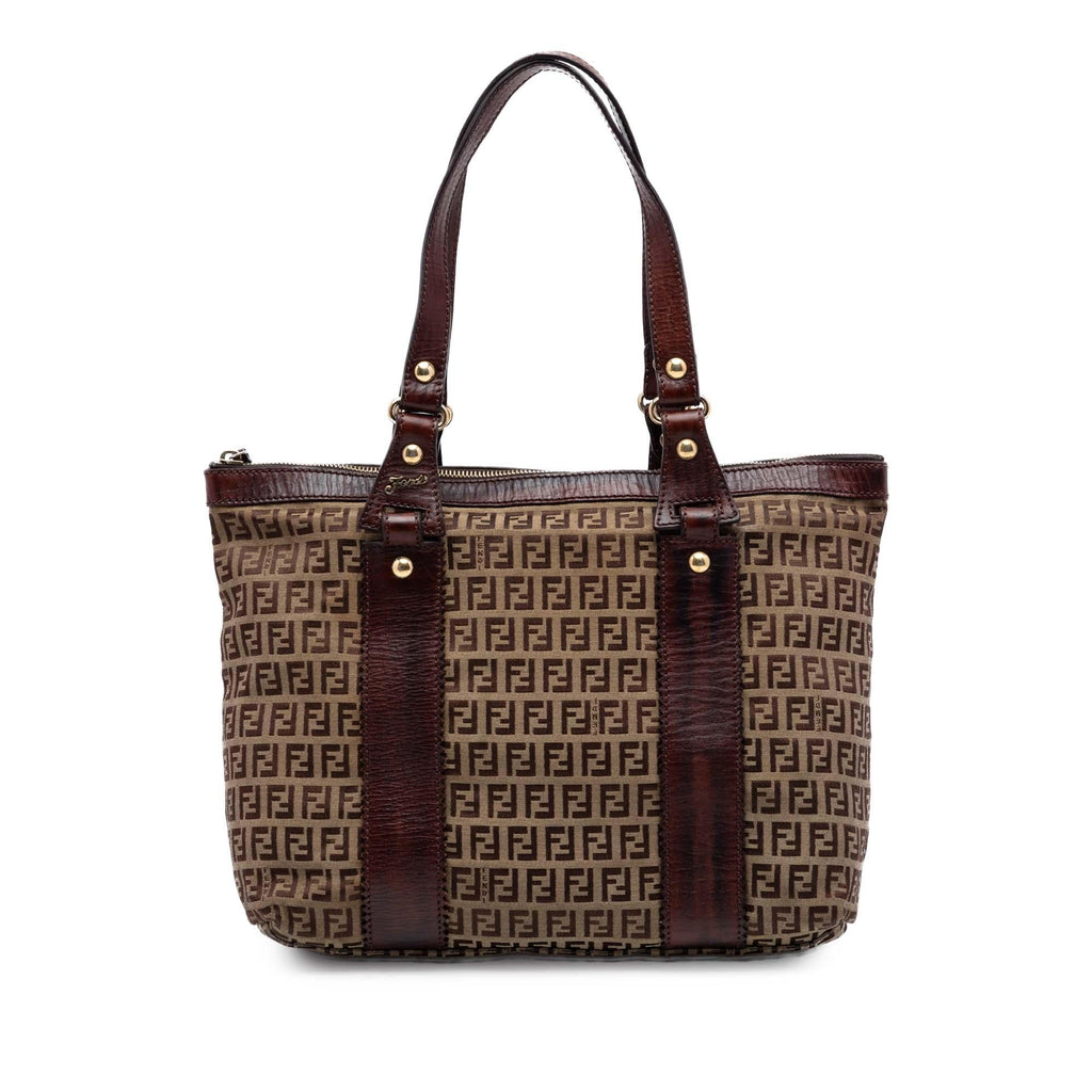 Fendi Zucchino Canvas Tote