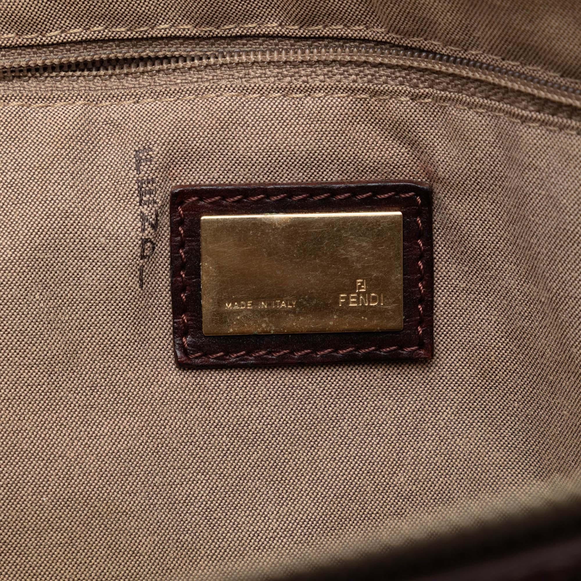 Fendi Zucchino Canvas Tote