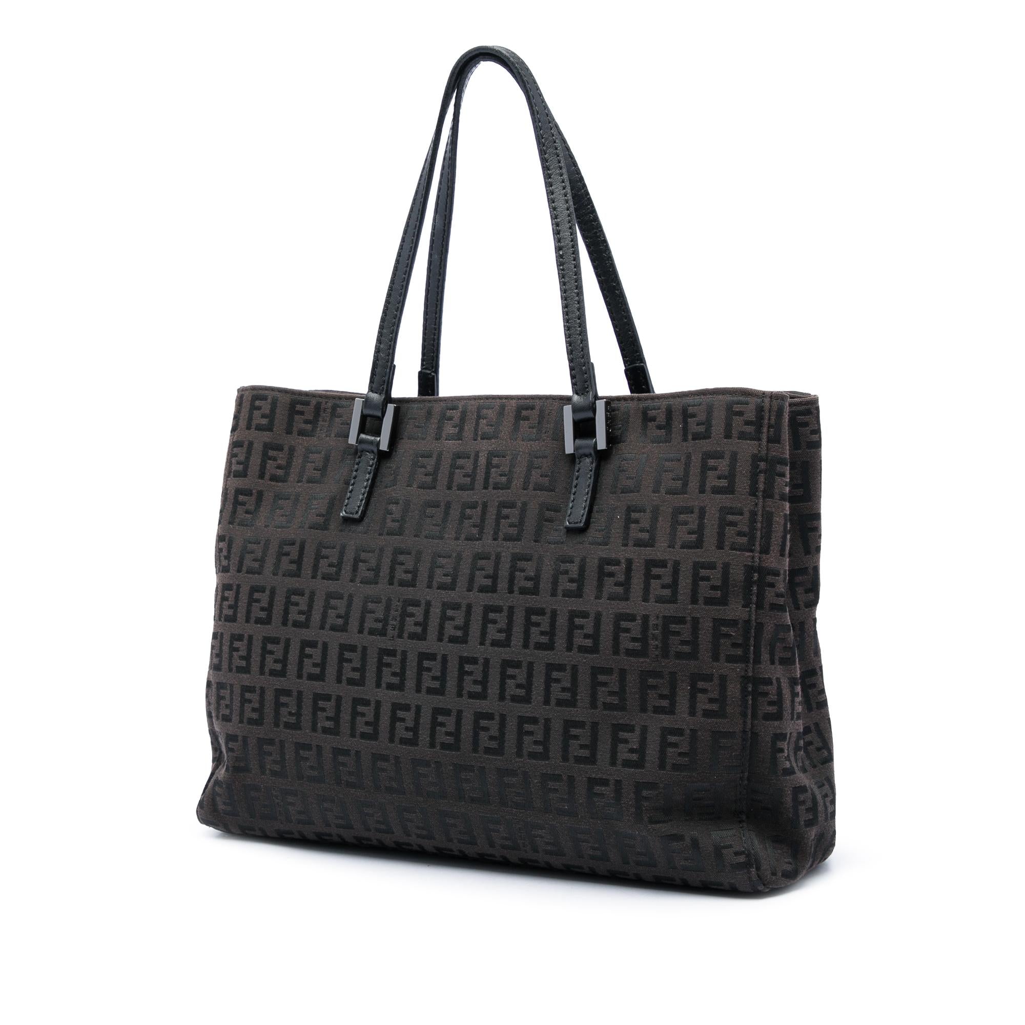 Fendi Zucchino Canvas Tote