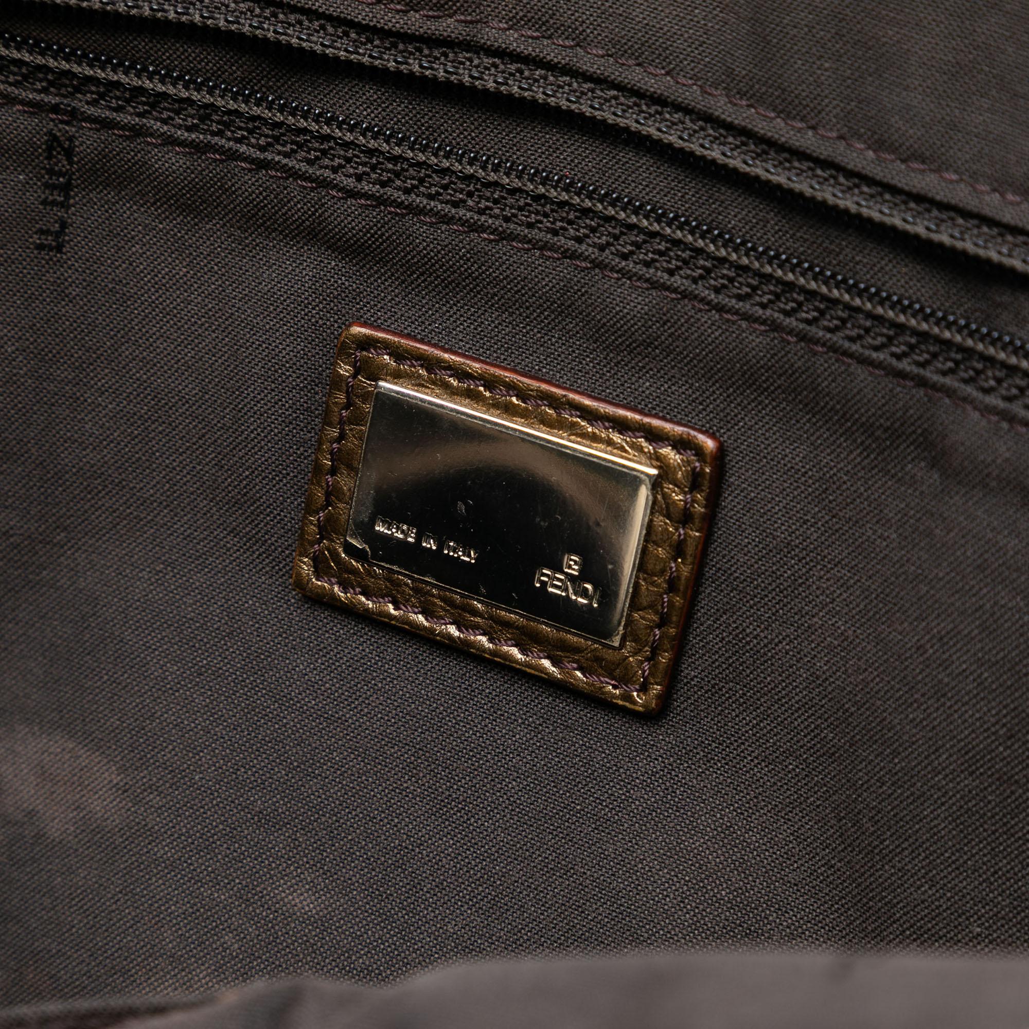 Fendi Zucchino Canvas Tote
