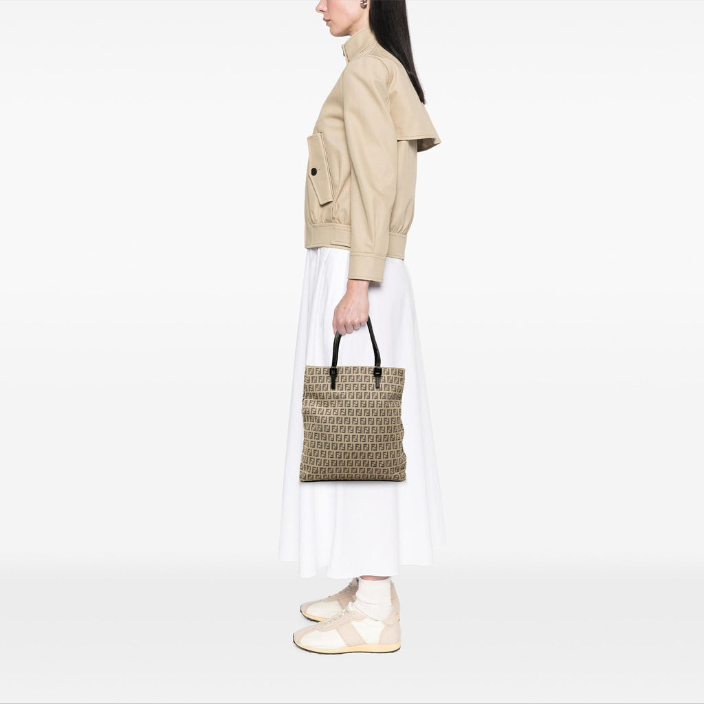 Fendi Zucchino Canvas Tote
