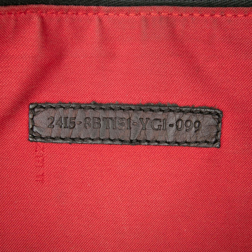 Fendi Zucchino Coated Canvas Charm Zip Crossbody