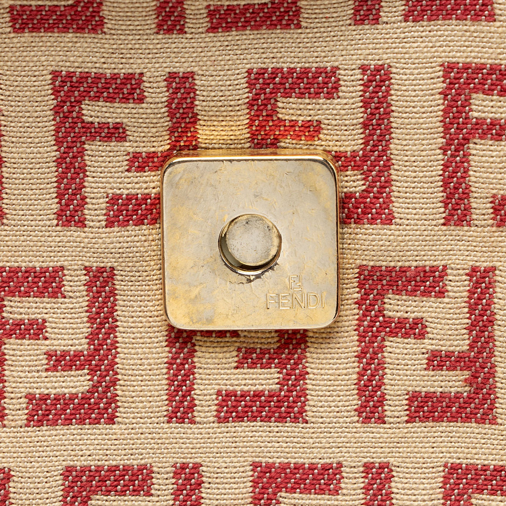 Fendi Zucchino Flap Crossbody
