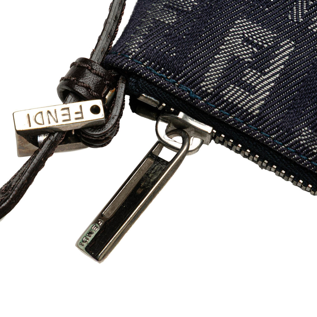 Fendi Zucchino Denim Crossbody