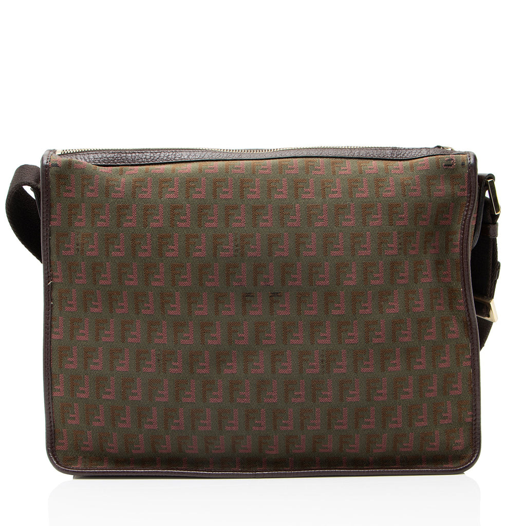 Fendi Zucchino F Charm Messenger