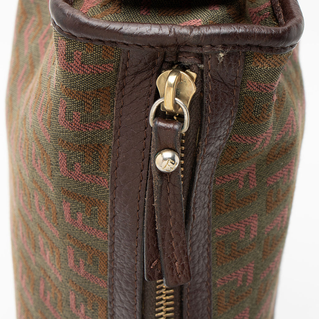Fendi Zucchino F Charm Messenger