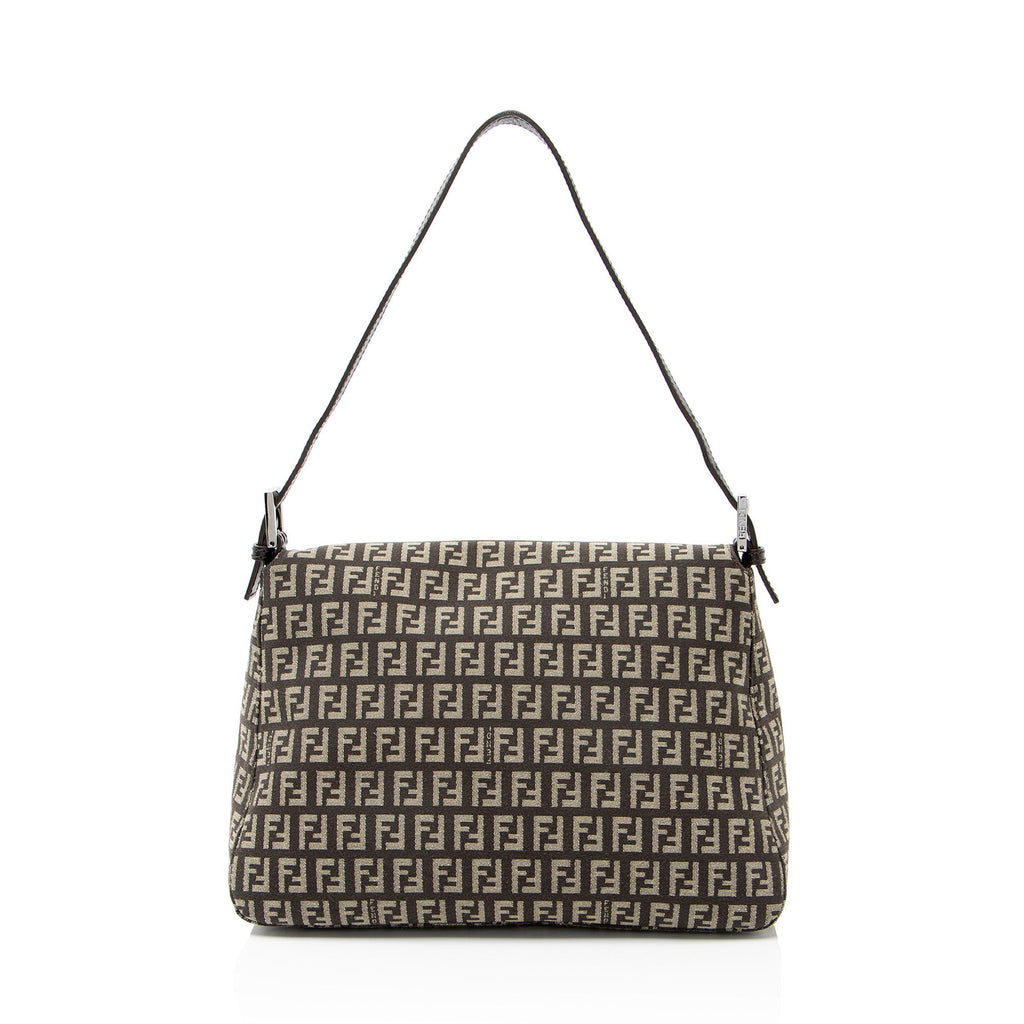 Fendi Zucchino Forever Mama Shoulder Bag