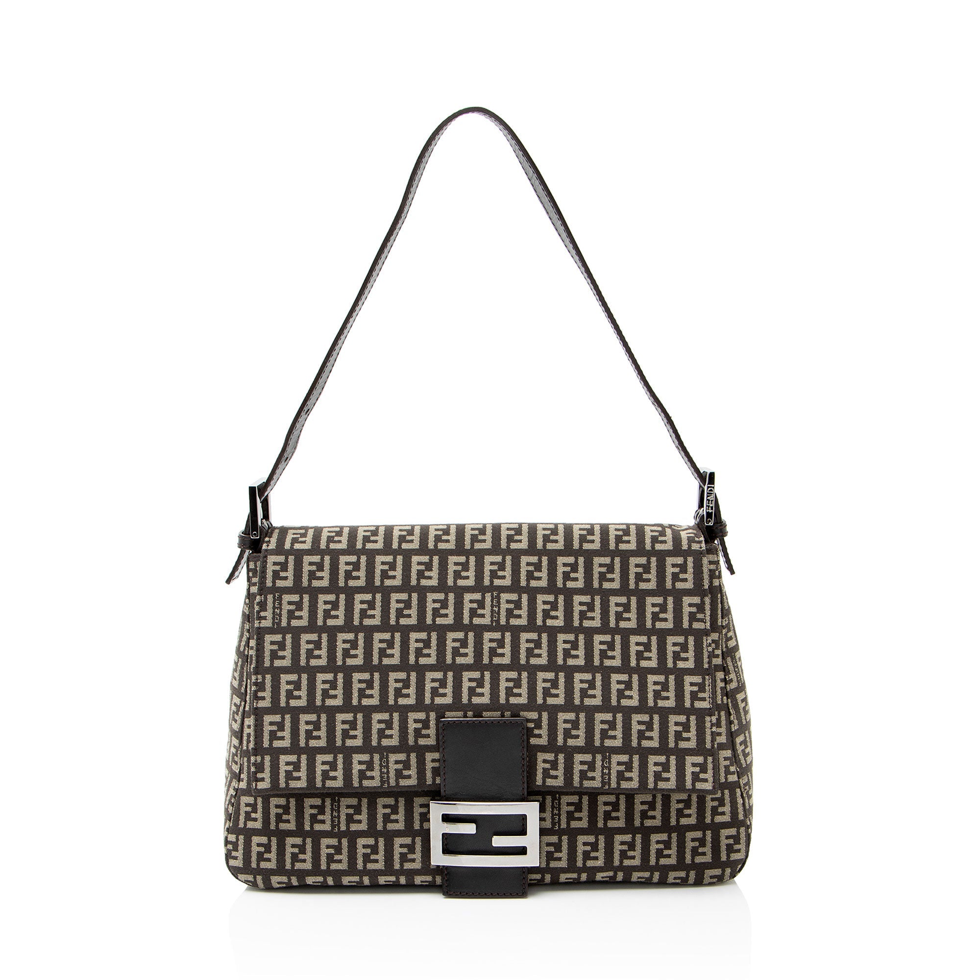 Fendi Zucchino Forever Mama Shoulder Bag