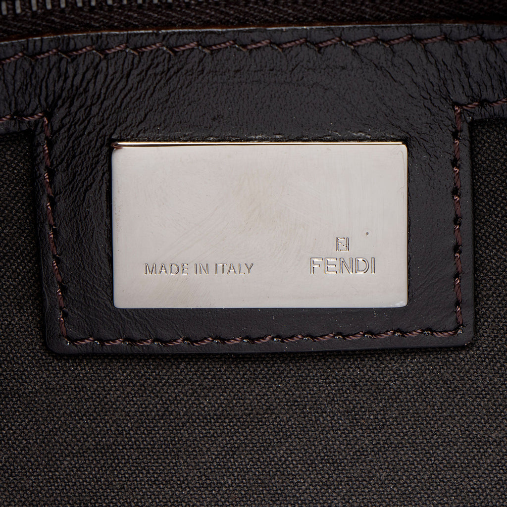 Fendi Zucchino Forever Mama Shoulder Bag