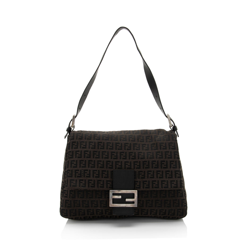 Fendi Zucchino Forever Mamma Shoulder Bag (SHF-BiSNNB)