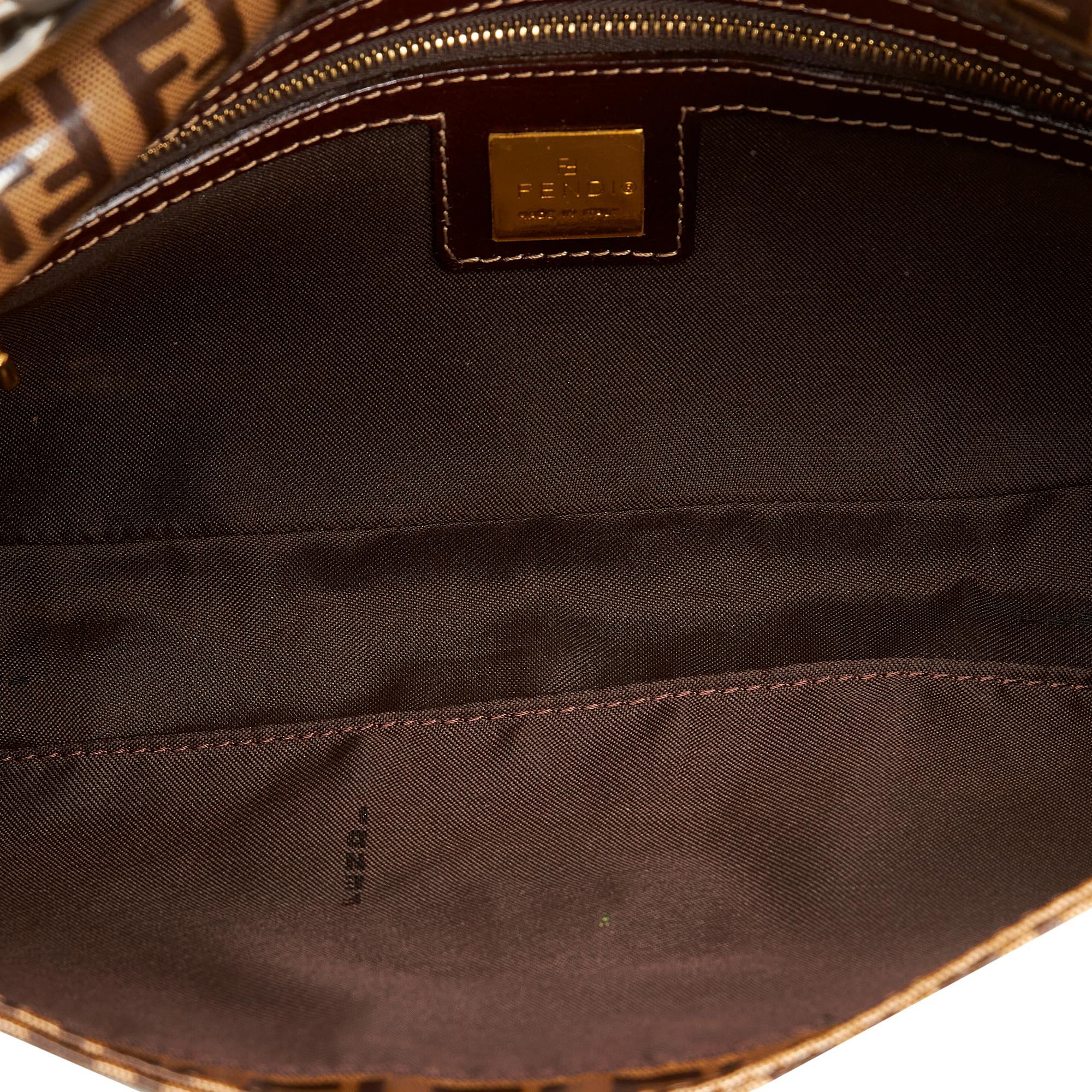 Fendi Zucchino Mamma Baguette (SHG-o1OCnU)