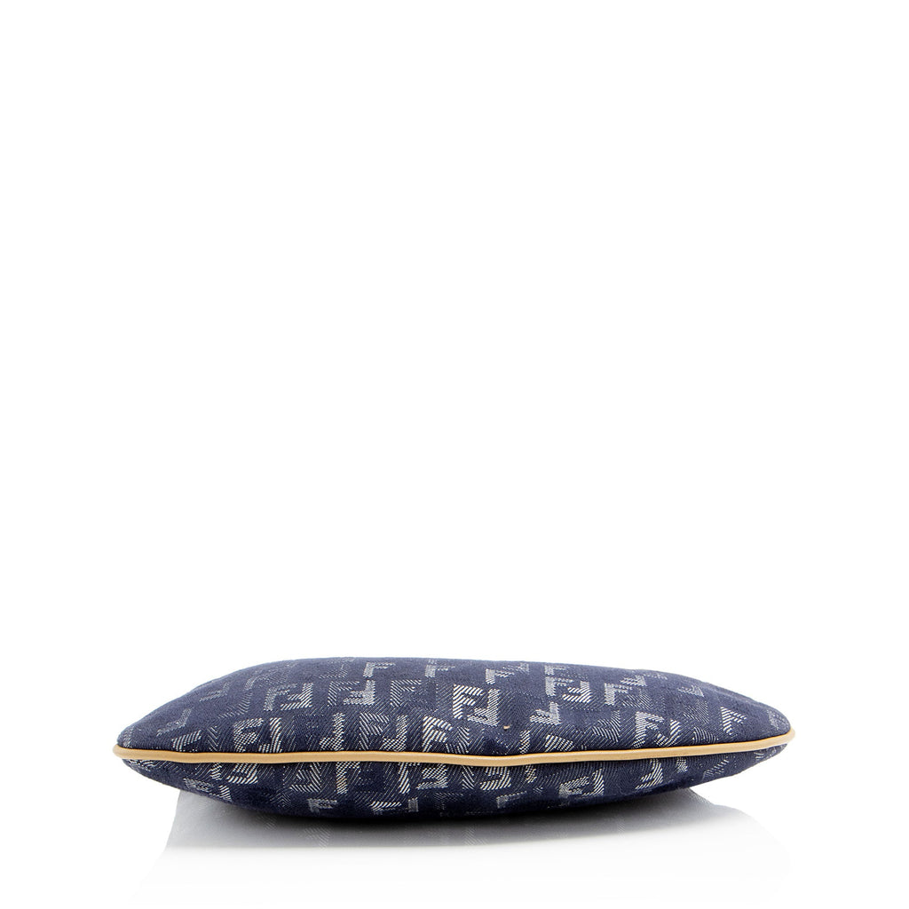 Fendi Zucchino Oyster Shoulder Bag