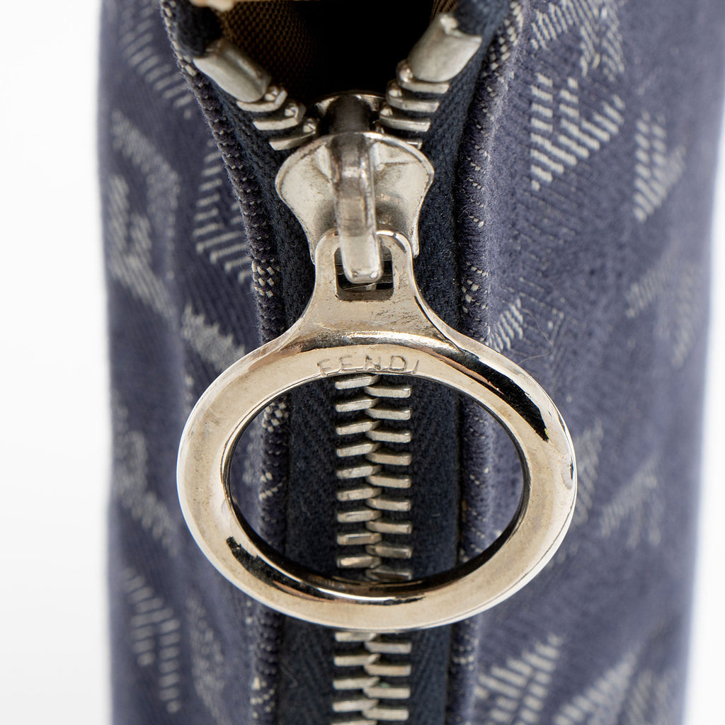 Fendi Zucchino Oyster Shoulder Bag