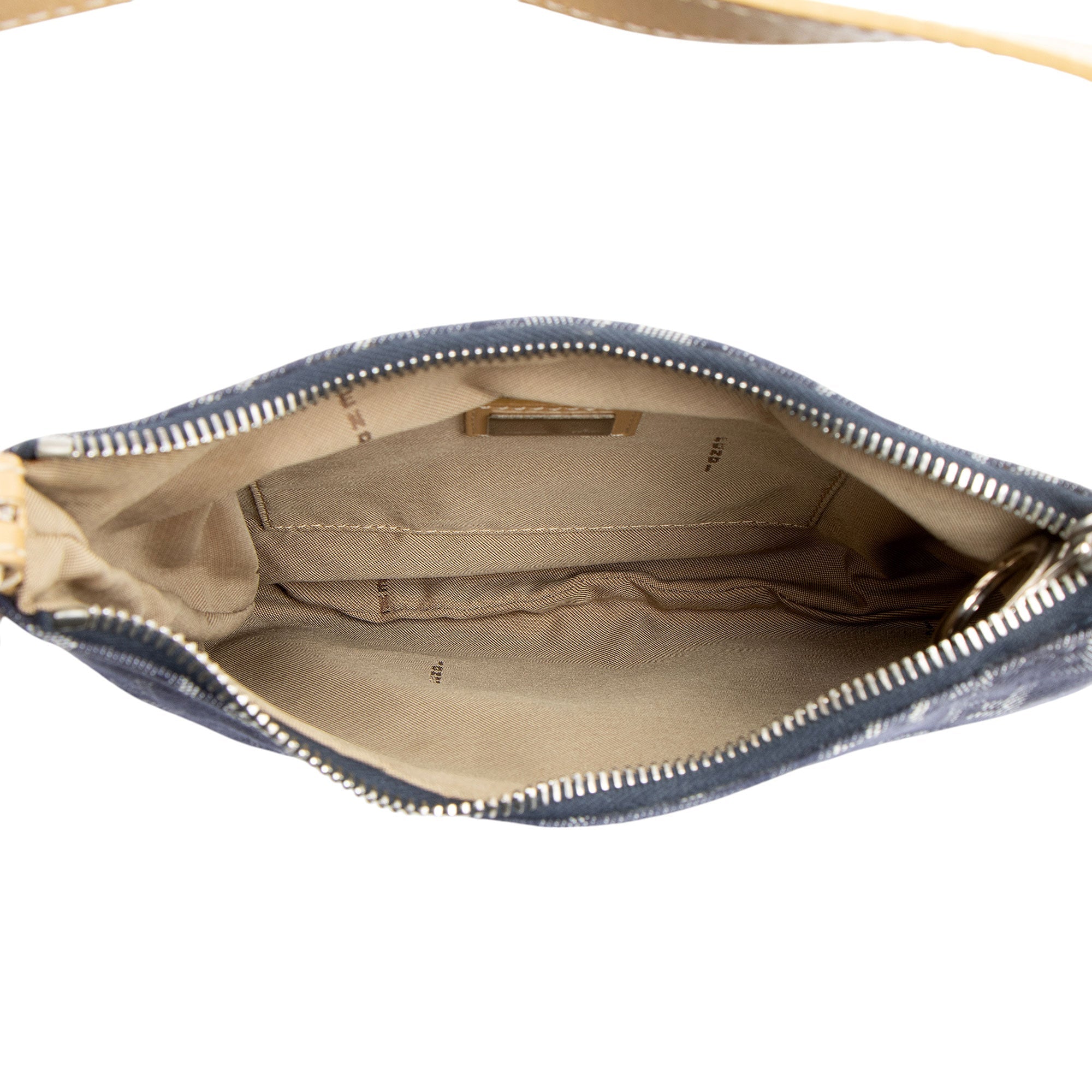 Fendi Zucchino Oyster Shoulder Bag