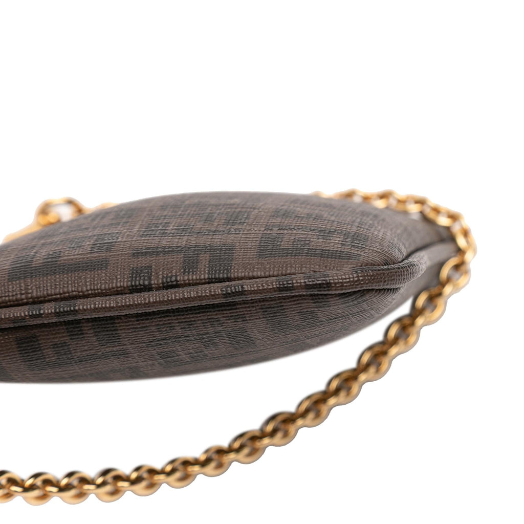 Fendi Zucchino Spalmati Chain Pochette